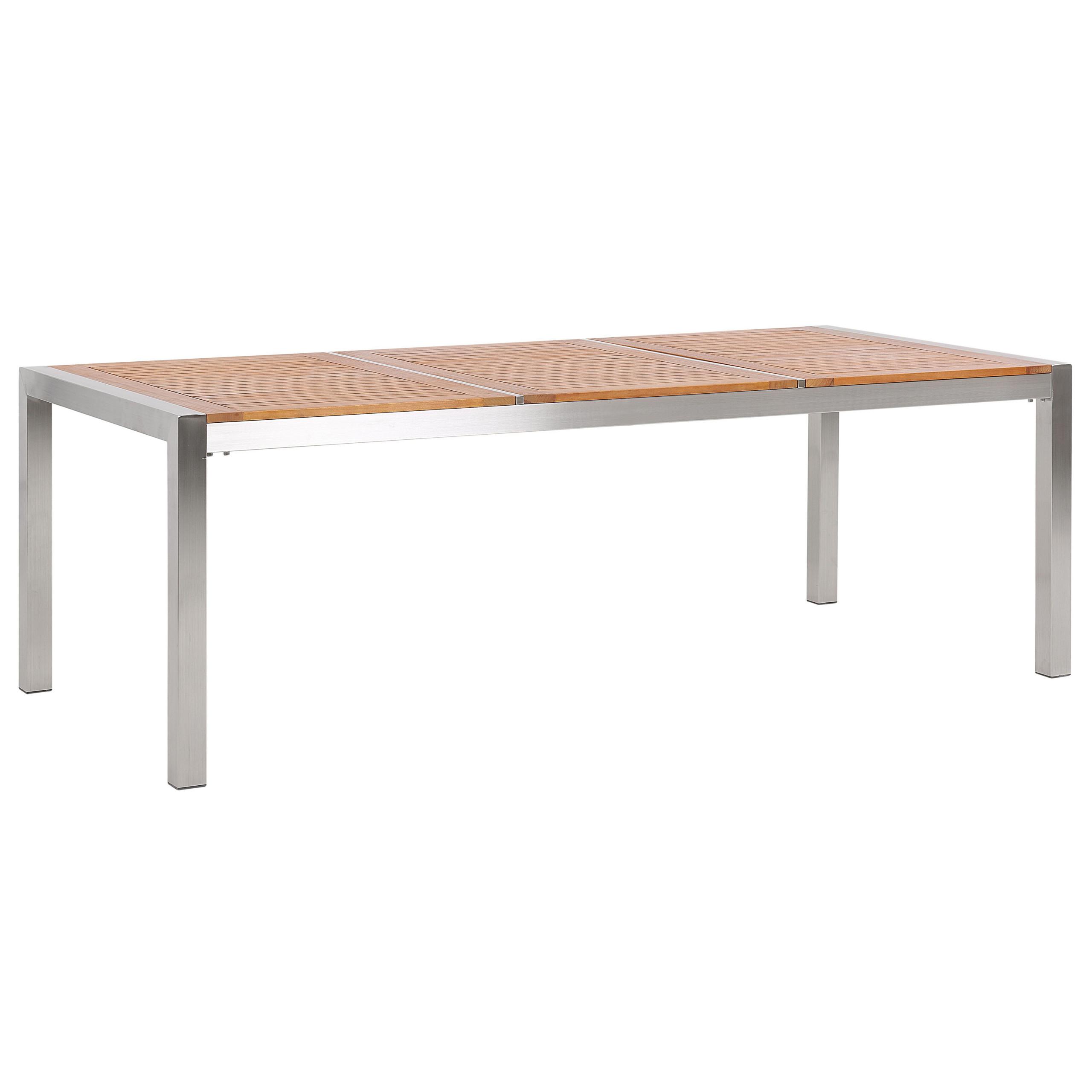 wohnli-moebel-suche-800000687093 Wohnli Möbelsuche - GARTENTISCH Eukalyptusholz hellbraun 220/100 cm Grosseto