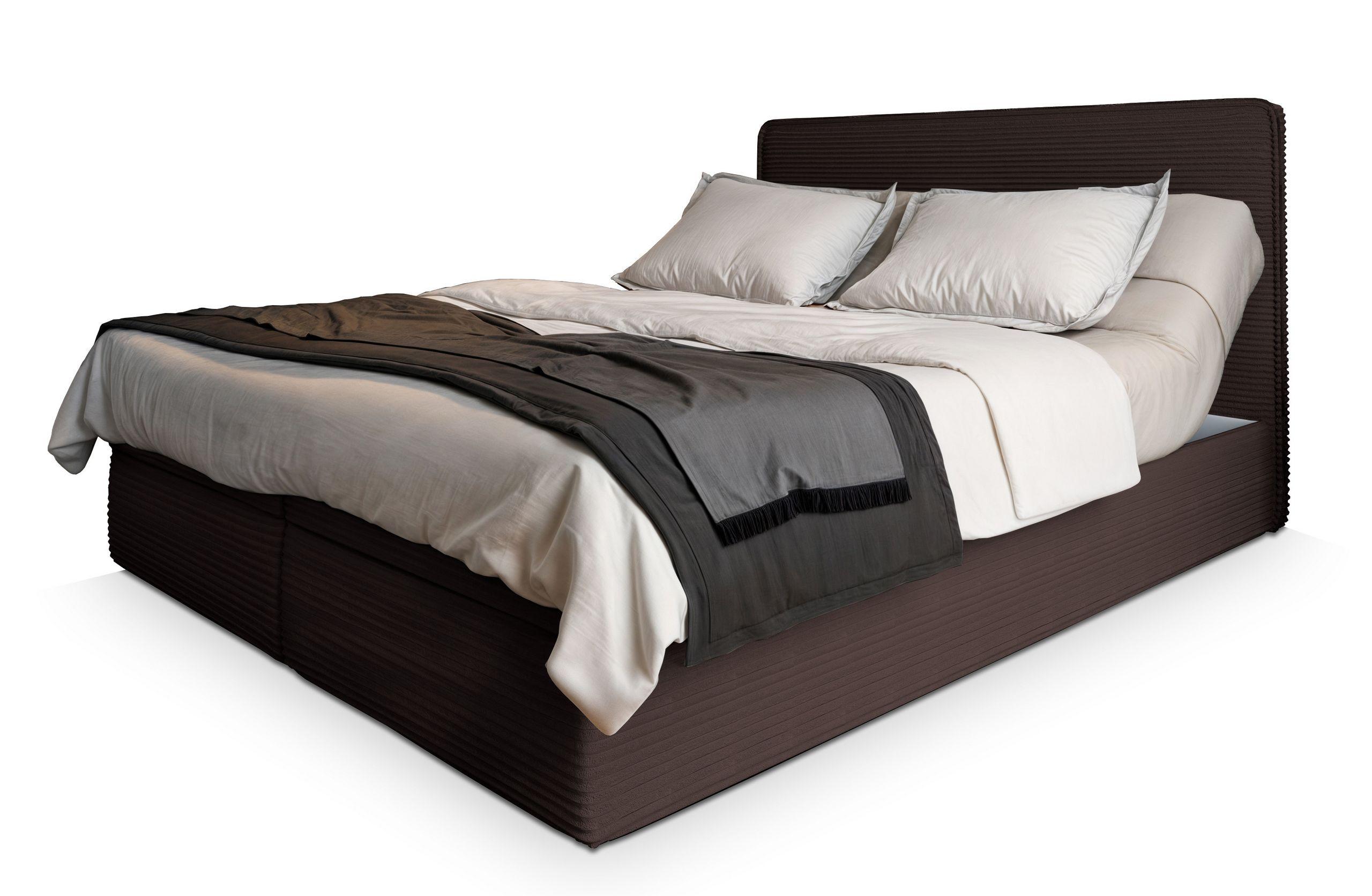 wohnli-moebel-suche-800000687658 Wohnli Möbelsuche - BOXBETT ASTOR 140x200 cm mit Matratze und Topper - Braun