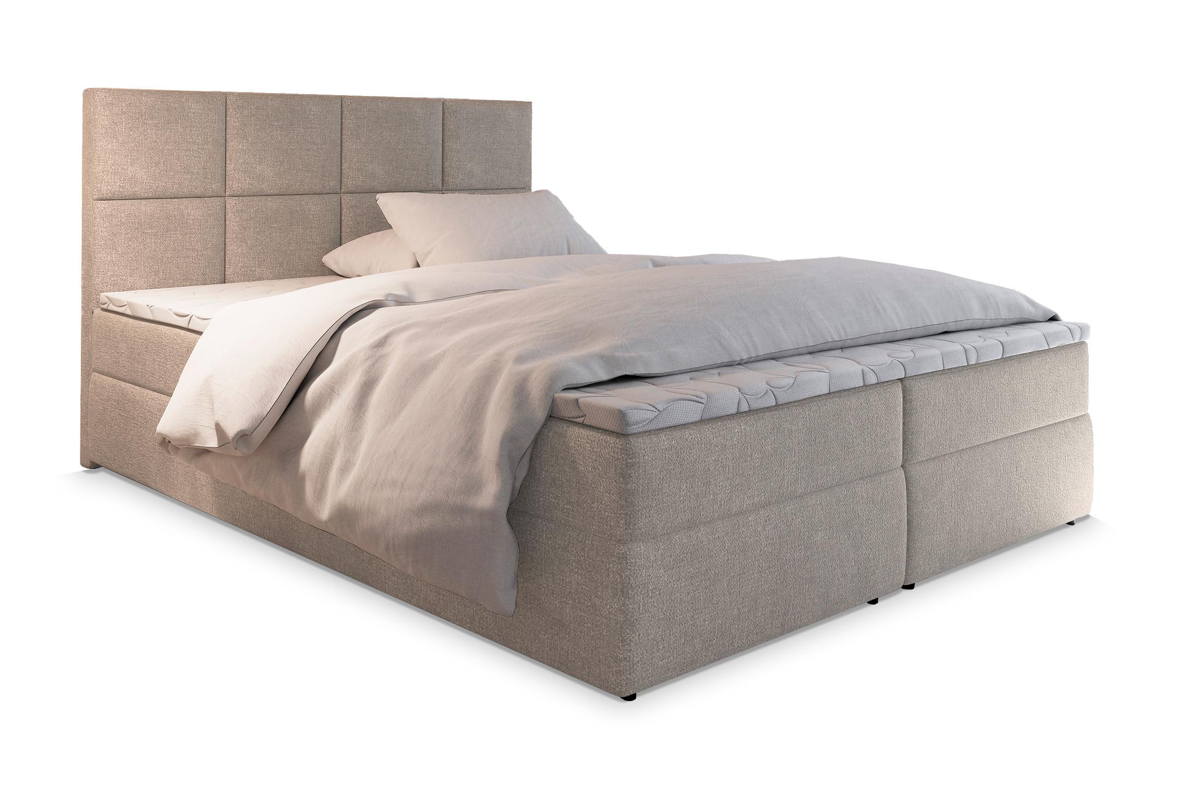 wohnli-moebel-suche-800000687794 Wohnli Möbelsuche - BOXBETT LENA 140x200 cm mit Matratze und Topper - Beige