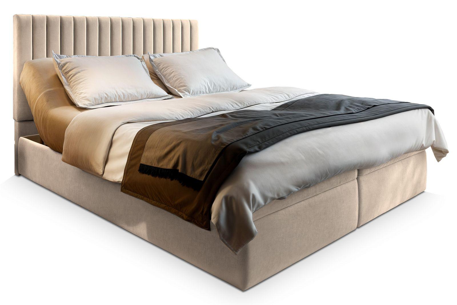 wohnli-moebel-suche-800000688058 Wohnli Möbelsuche - BOXBETT MURLO 140x200 cm mit Matratze und Topper - Beige