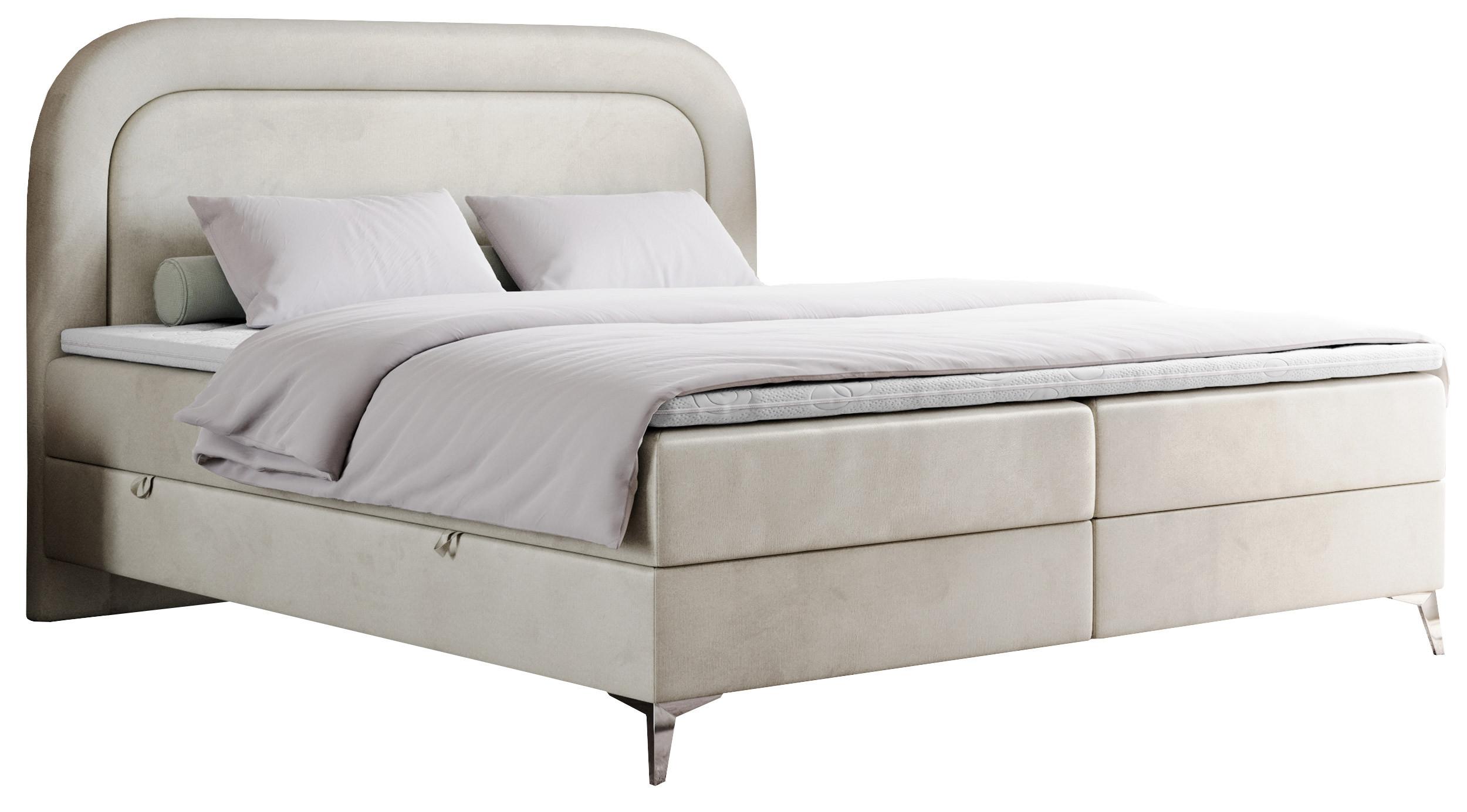 wohnli-moebel-suche-800000689663 Wohnli Möbelsuche - BOXBETT EIRA 120/200 Beige Velvet - H3