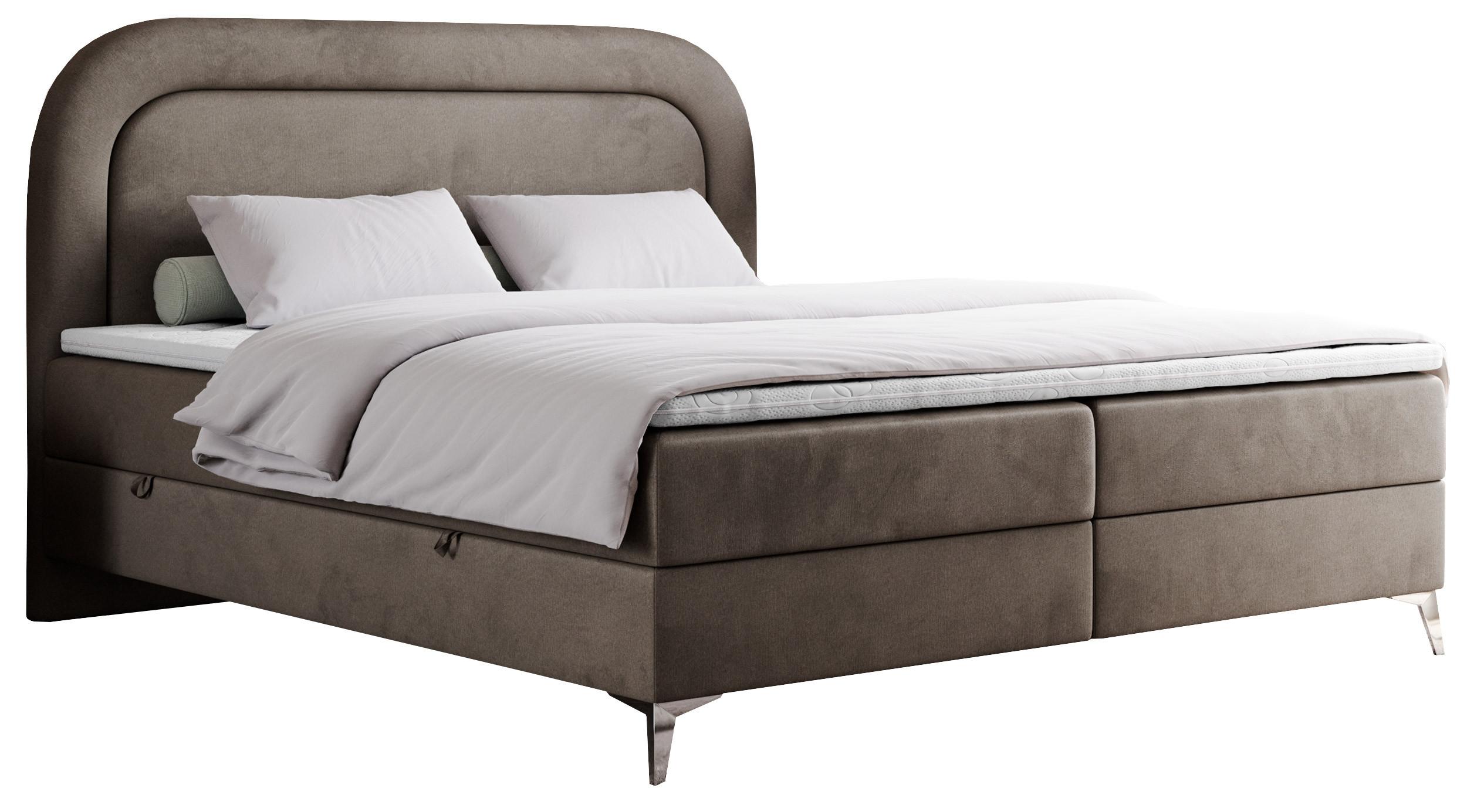 wohnli-moebel-suche-800000689791 Wohnli Möbelsuche - BOXBETT EIRA 120/200 Braun Velvet - H3