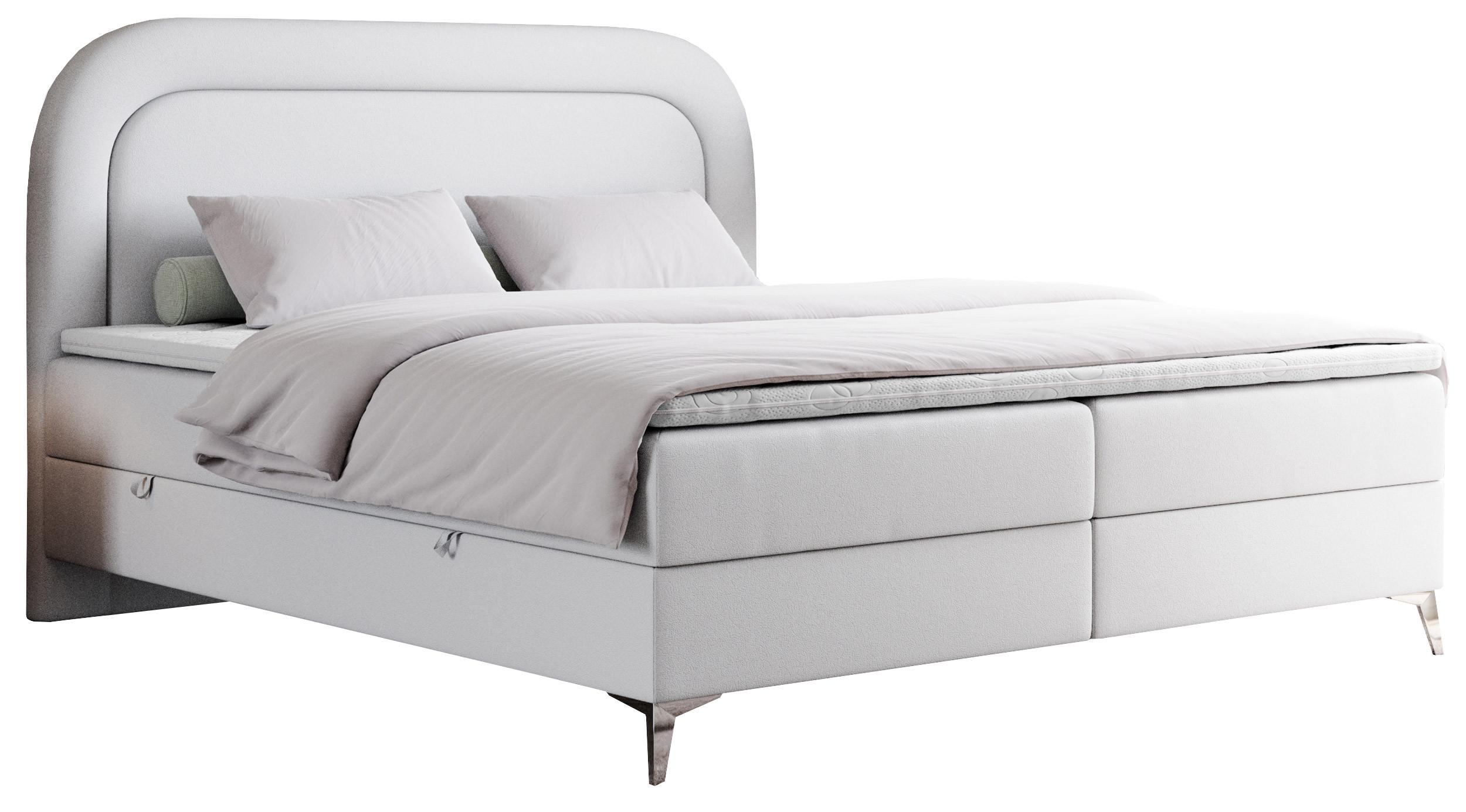 wohnli-moebel-suche-800000689807 Wohnli Möbelsuche - BOXBETT EIRA 120/200 Weiß Kunstleder - H4