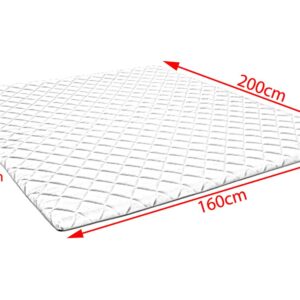 wohnli-moebel-suche-800000690281-1 TOPPER GEL-SCHAUM SOLO Weiß Textil KAWOLA Möbel > Matratzen > Topper Weiß