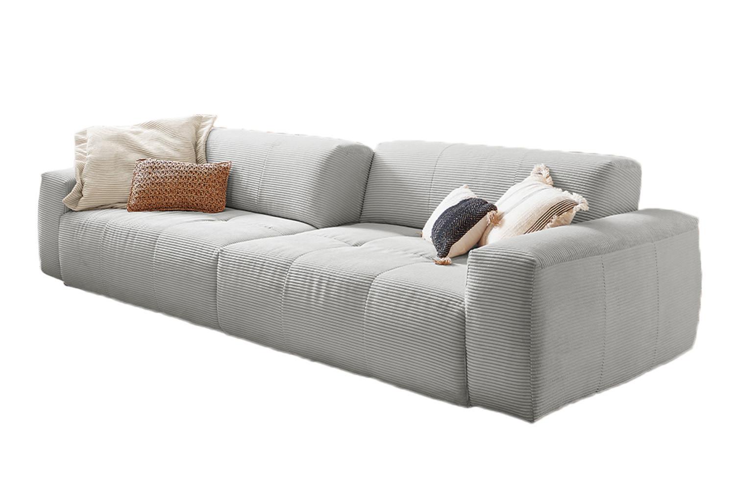 wohnli-moebel-suche-800000690518 Wohnli Möbelsuche - SOFA MIT SITZTIEFENVERSTELLUNG PALACE Grau Cord Relaxfunktion