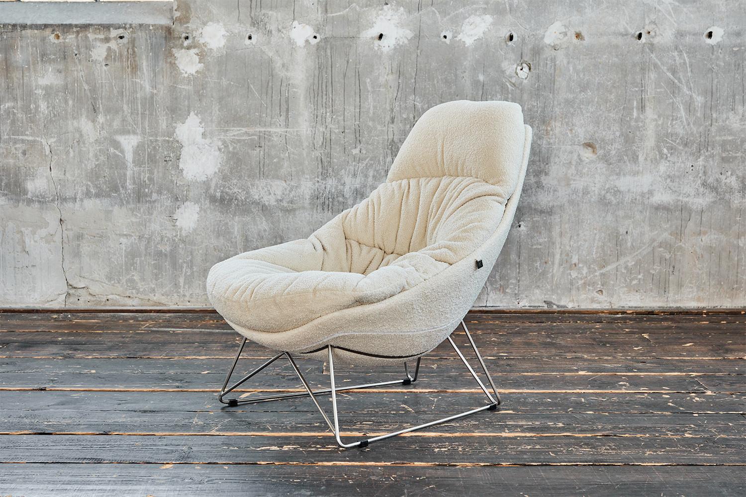 RELAXSESSEL AVON Beige Webstoff Textil KAWOLA Möbel > Sessel > Relaxsessel Beige