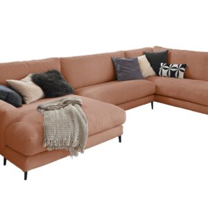 Wohnli Möbelsuche - WOHNLANDSCHAFT CARA Braun Cord