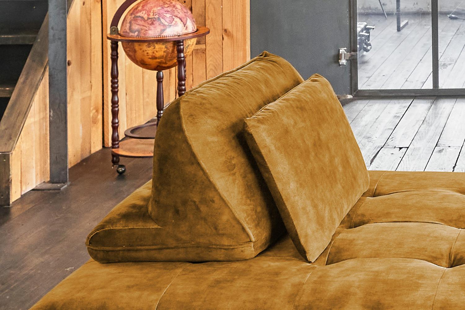 wohnli-moebel-suche-800000691632-1 SOFA WIOLO Braun Velvet Textil KAWOLA Möbel > Sofas & Couches > Sofas Braun