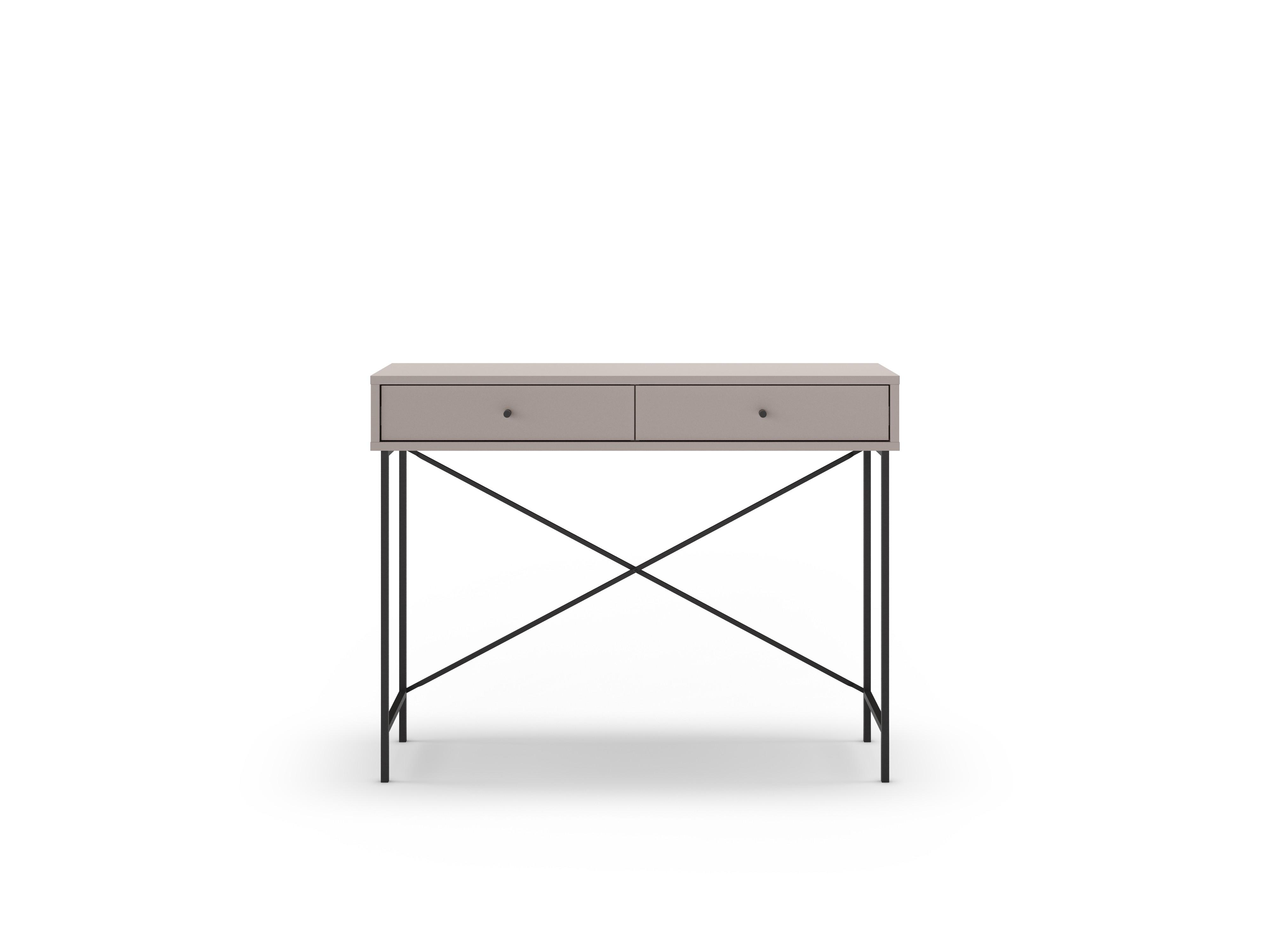 Wohnli Möbelsuche - BEISTELLTISCH Titan Grau 110/35/85 cm