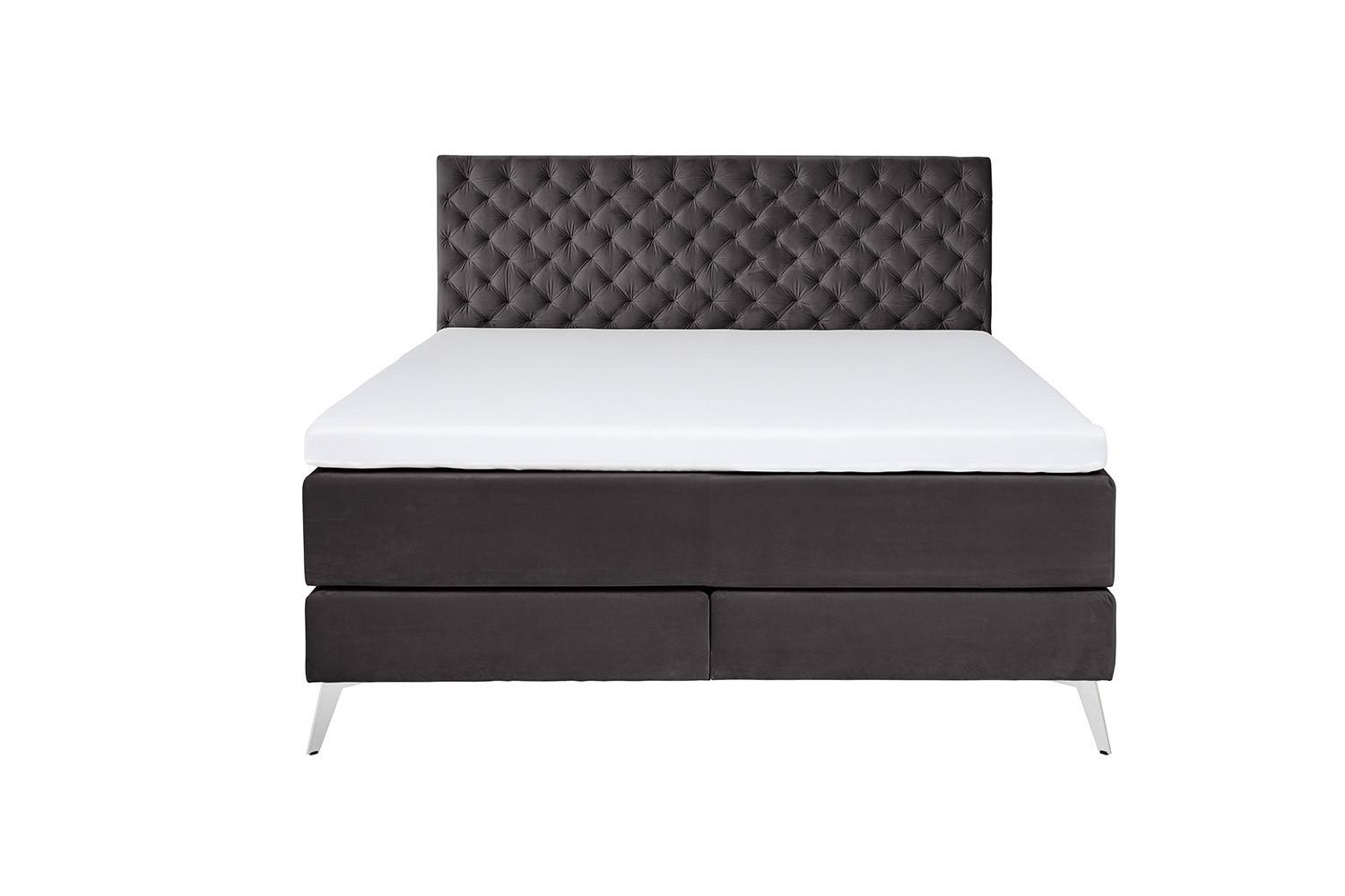 wohnli-moebel-suche-800000694103 Wohnli Möbelsuche - BOXSPRINGBETT SINDAR Anthrazit Webstoff