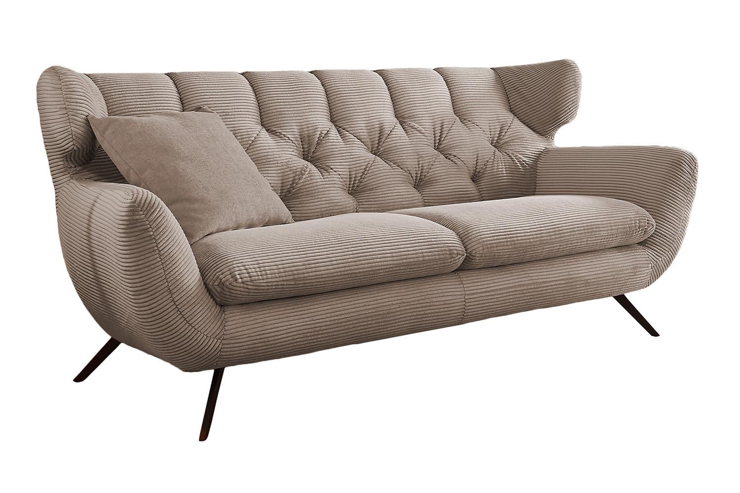 wohnli-moebel-suche-800000702442 Wohnli Möbelsuche - SOFA CHARME Taupe Cord