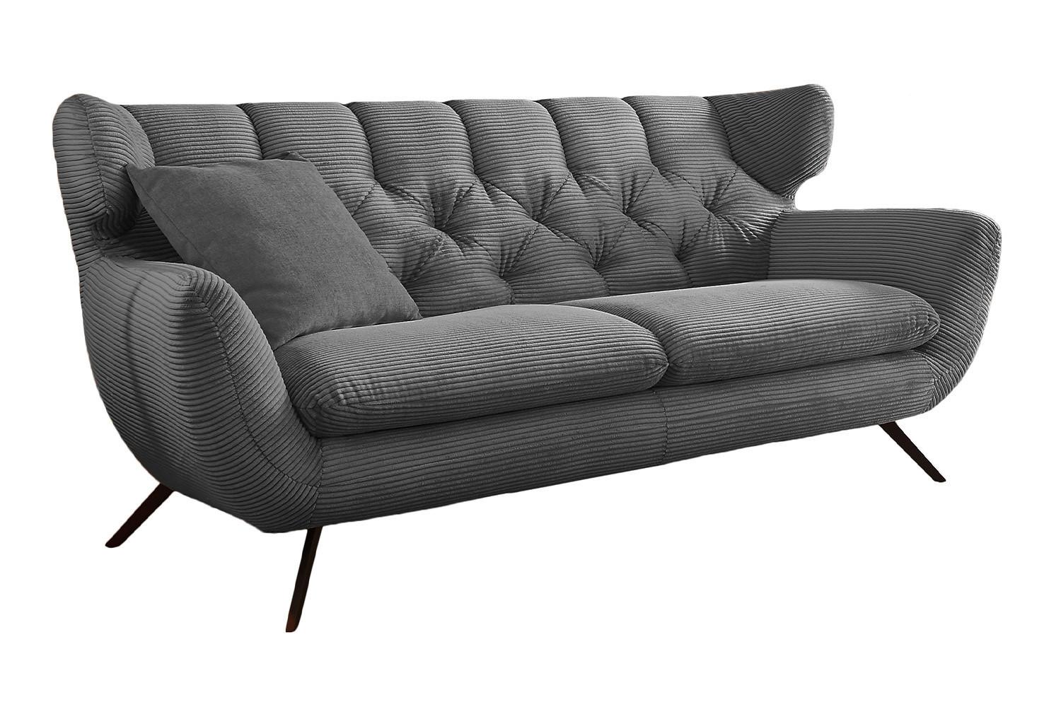 wohnli-moebel-suche-800000702478 Wohnli Möbelsuche - SOFA CHARME Grau Cord