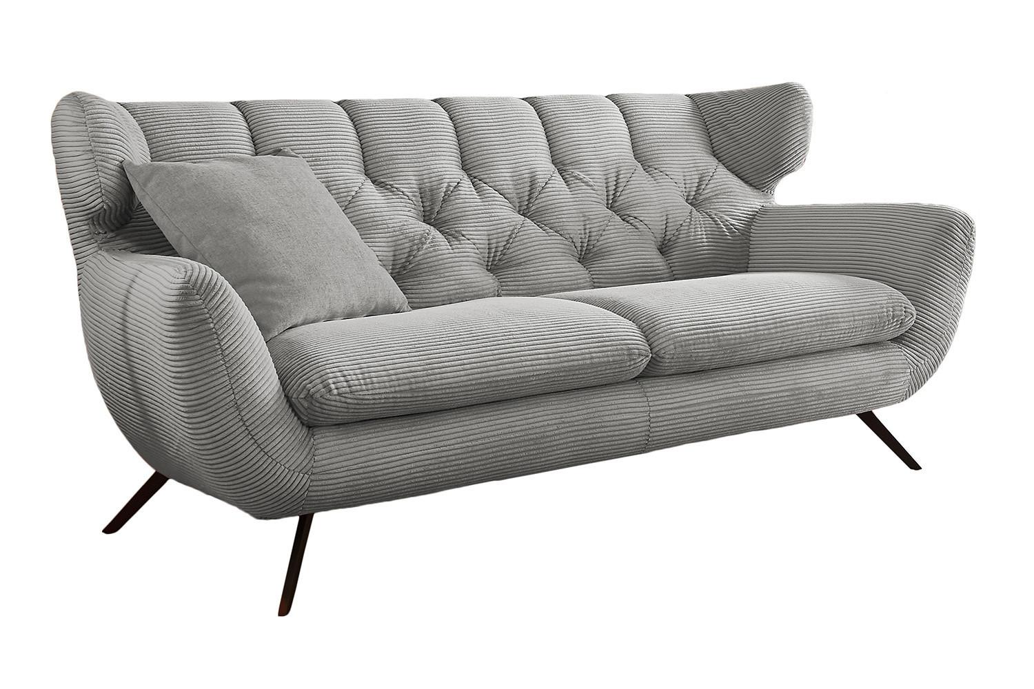 wohnli-moebel-suche-800000702487 Wohnli Möbelsuche - SOFA CHARME Grau Cord