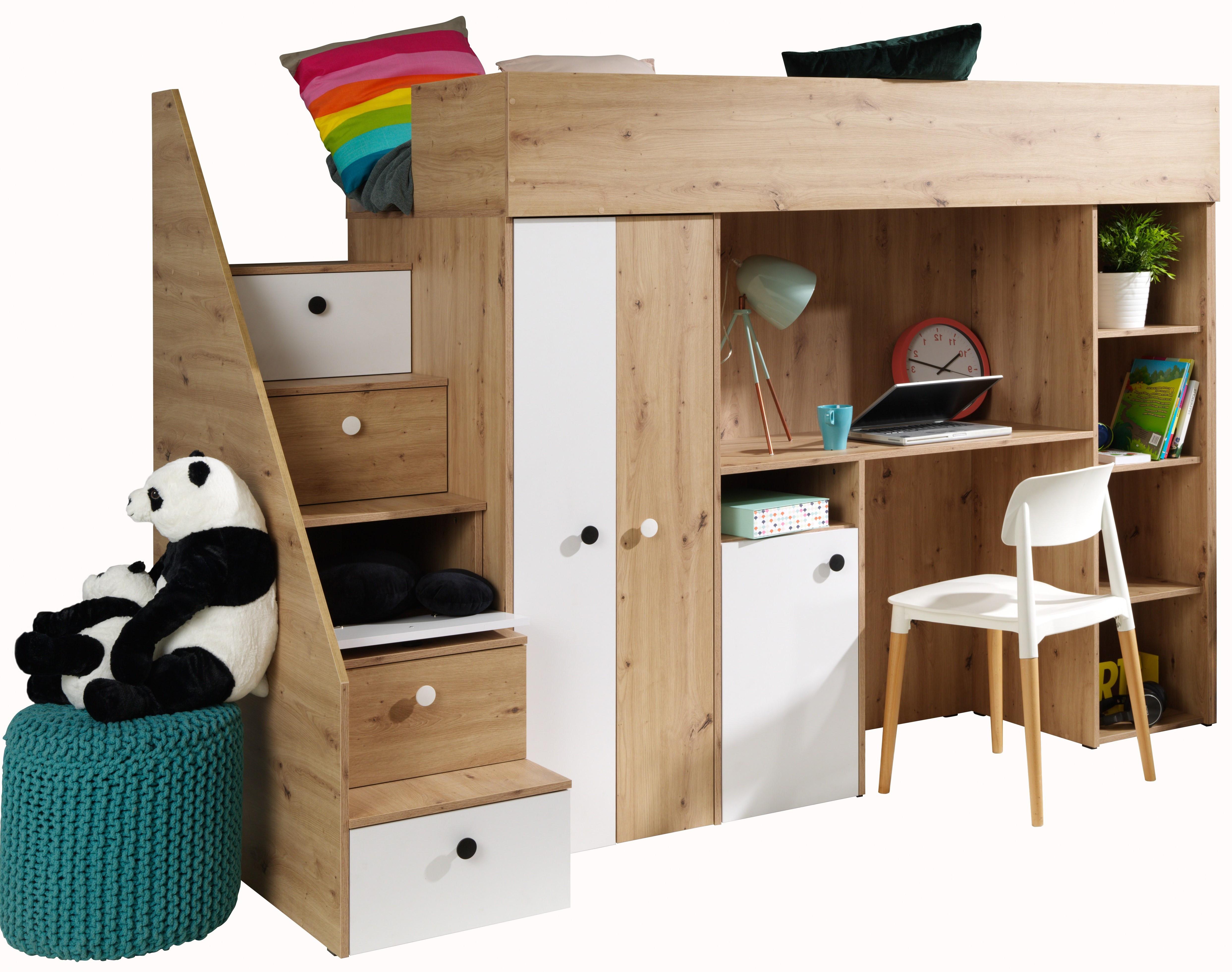 Wohnli Möbelsuche - HOCHBETT 247/165/120