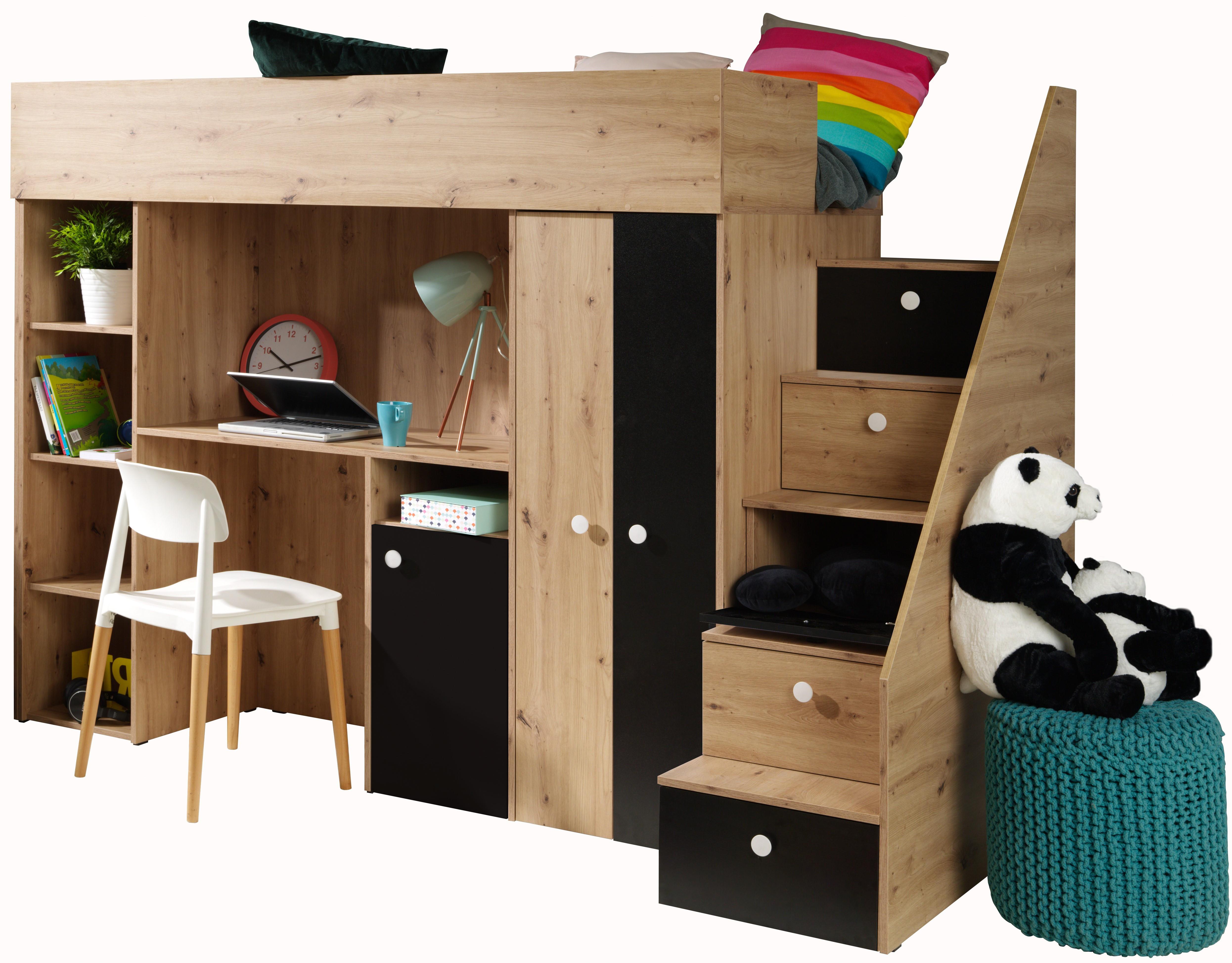 Wohnli Möbelsuche - HOCHBETT 247/165/120
