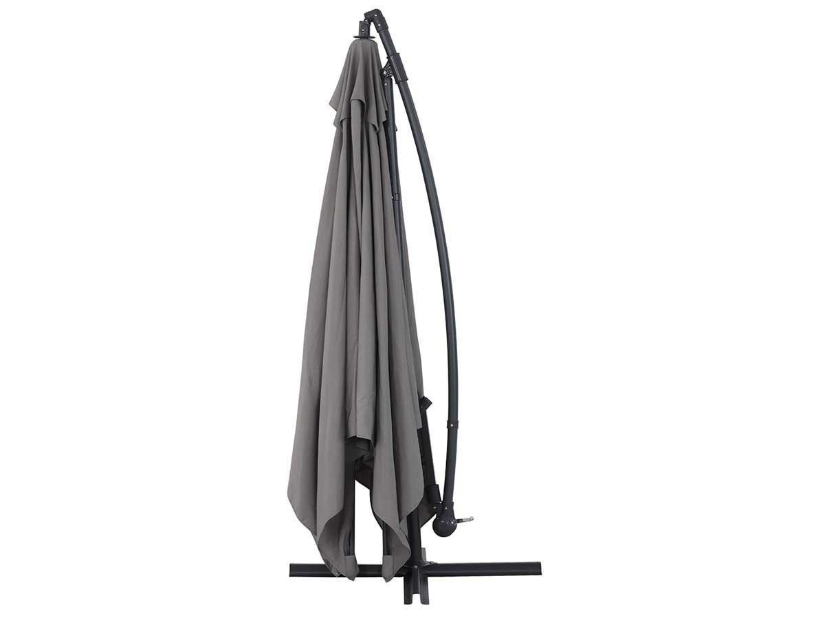 wohnli-moebel-suche-800000705546-1 SONNENSCHIRM ilios 3 Grau Metall Habitat Garten Garten & Outdoor > Sonnen- & Sichtschutz > Sonnen- & Ampelschirme Grau