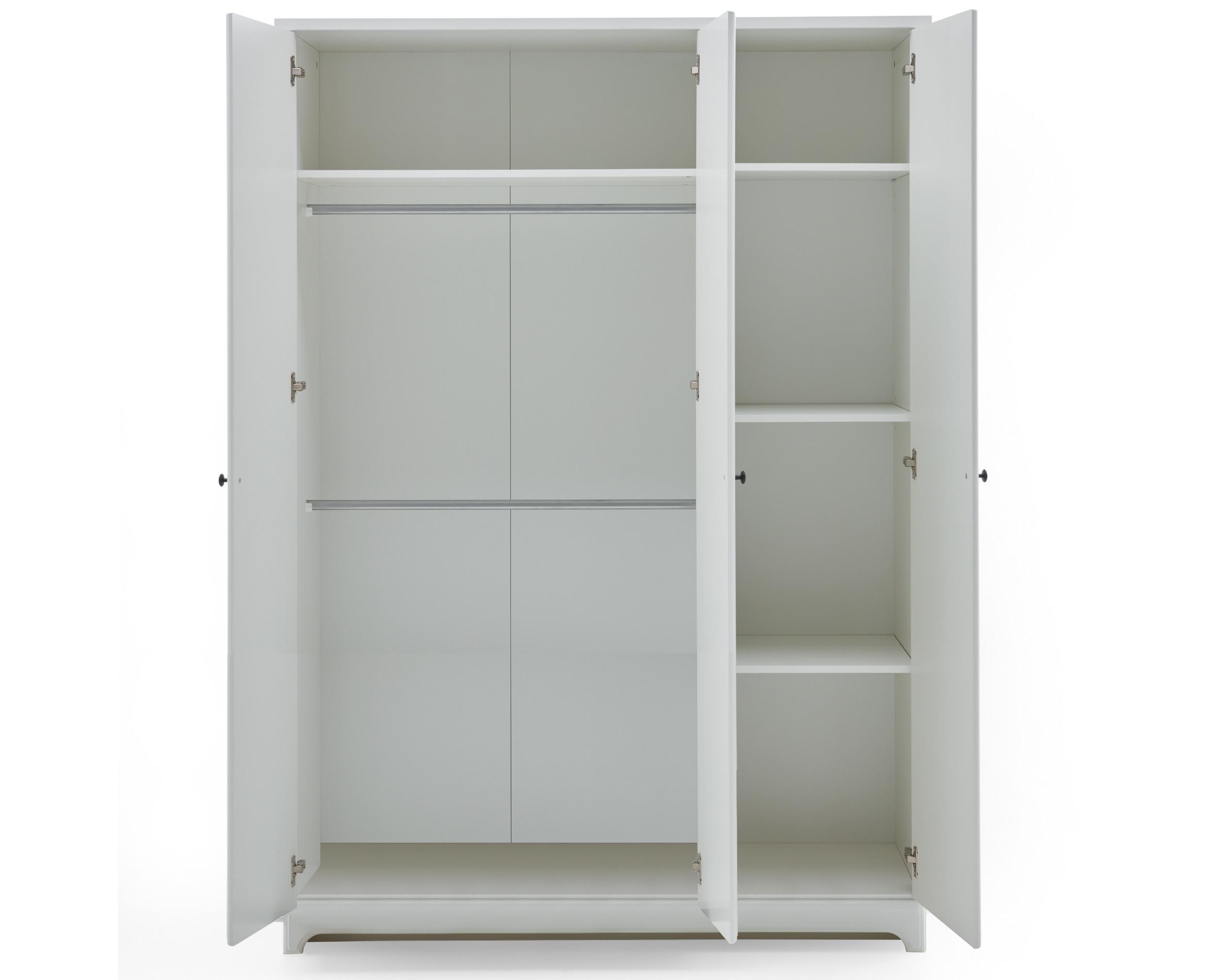 wohnli-moebel-suche-800000705926-1 KLEIDERSCHRANK Thilo Landhausstil 133/189/51 cm Soft-Close Holzwerkstoff arthur berndt Möbel > Schränke > Kleiderschränke Weiß