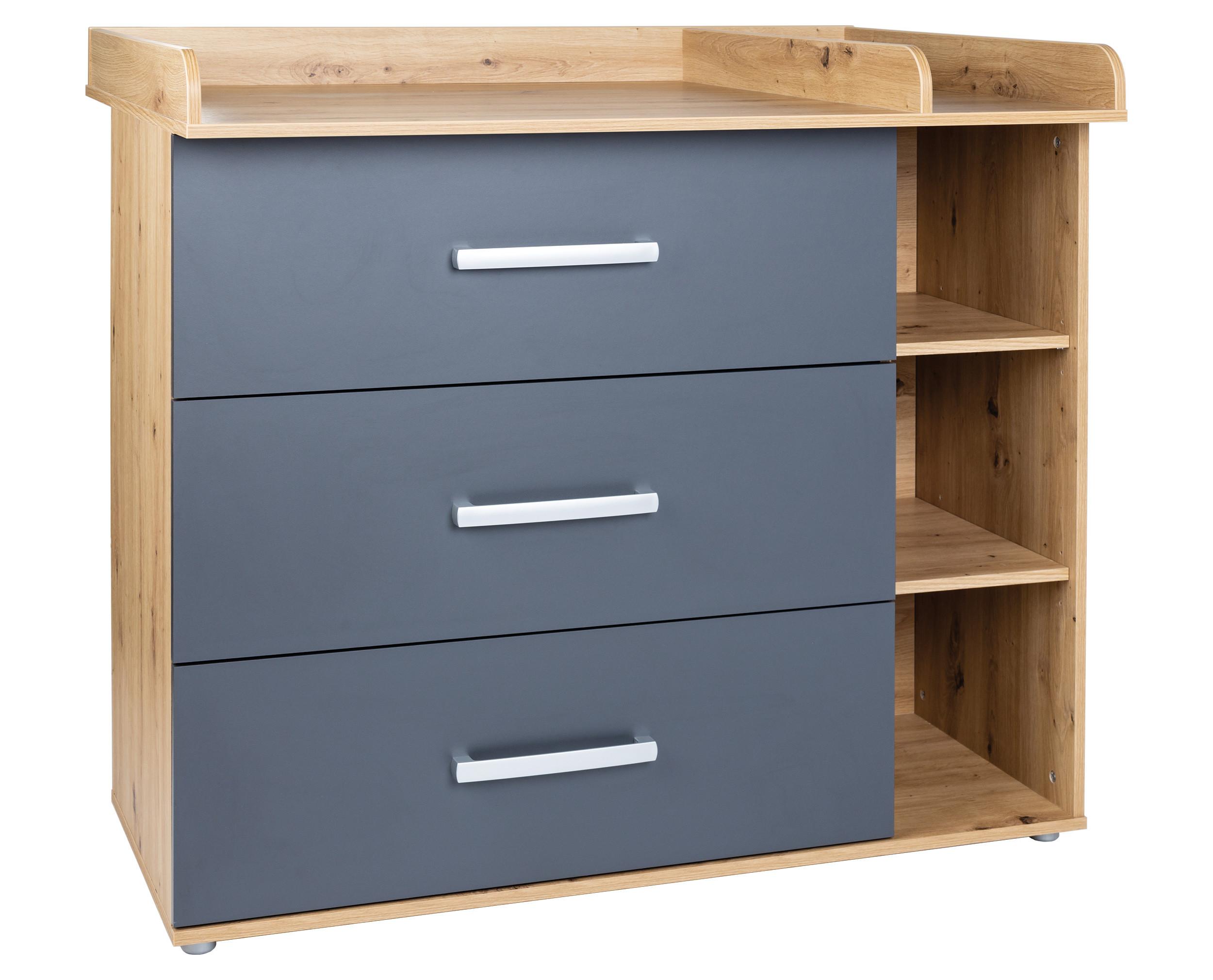 wohnli-moebel-suche-800000708553 Wohnli Möbelsuche - WICKELKOMMODE Alessio 115/100/75 cm Anthrazit Artisan Oak
