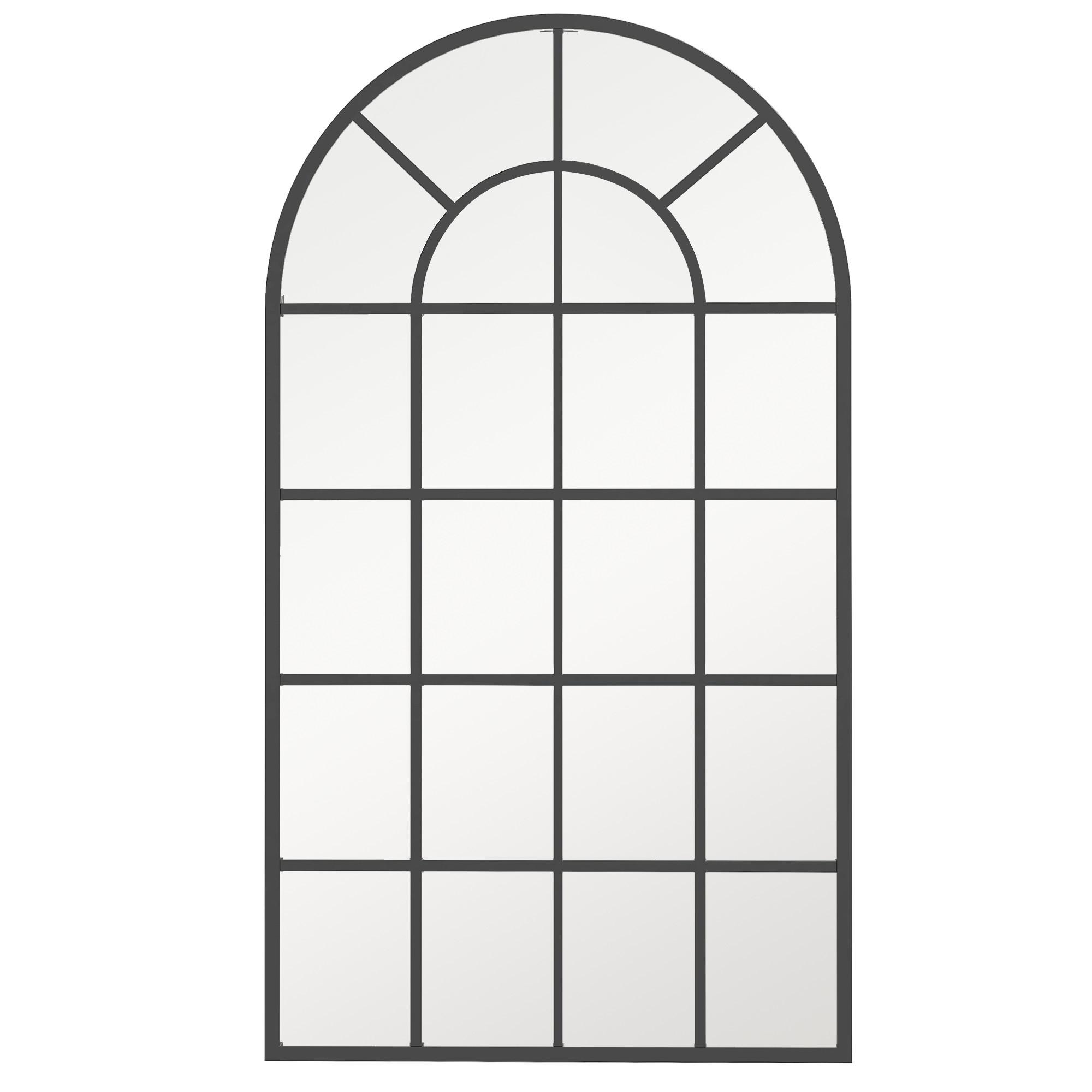 wohnli-moebel-suche-800000709200 Wohnli Möbelsuche - WANDSPIEGEL Garderobenspiegel 110 x 65cm Flurspiegel mit Metallrahmen