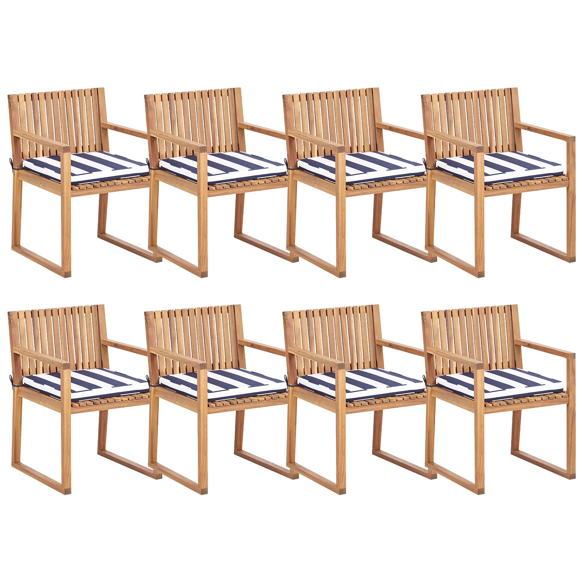 wohnli-moebel-suche-800000713310 Wohnli Möbelsuche - GARTENSTUHL 8er Set Marineblau Sassari II