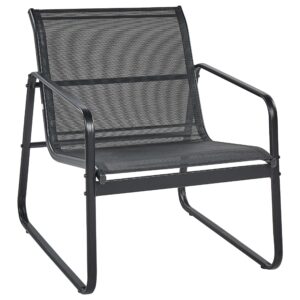 wohnli-moebel-suche-800000713347-1 LOUNGE SET 4-Sitzer Metal Schwarz Barrea Metall Beliani Garten & Outdoor > Gartenmöbel > Gartenmöbel-Sets Schwarz