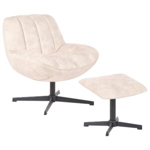 wohnli-moebel-suche-800000713363 Wohnli Möbelsuche - STUHL mit Fußhocker Beige Lia