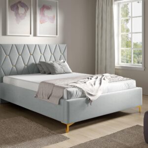 wohnli-moebel-suche-800000716767-1 POLSTERBETT Totti 24 Textil MIRJAN24 Möbel > Betten > Polsterbetten Grau