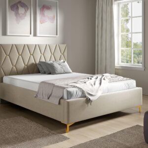POLSTERBETT Totti 24 Textil MIRJAN24 Möbel > Betten > Polsterbetten Braun