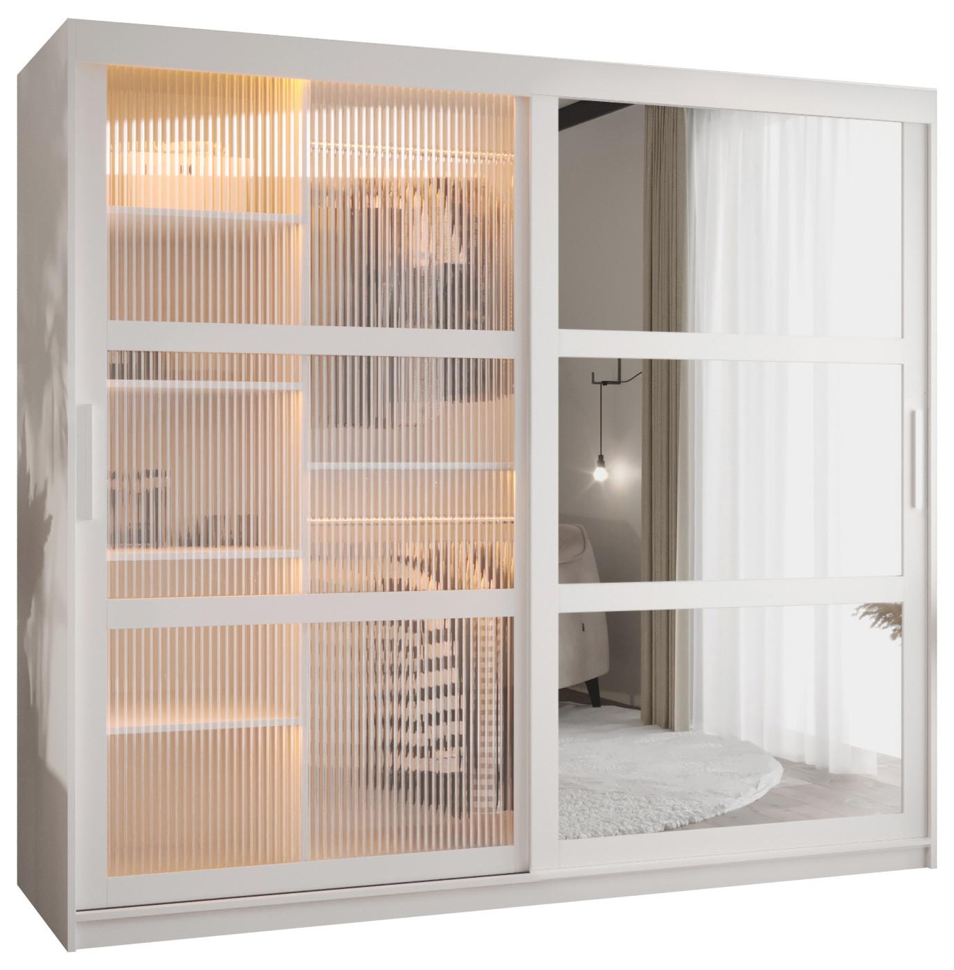 Wohnli Möbelsuche - SCHWEBETÜRENSCHRANK 200/200/62 2-türig