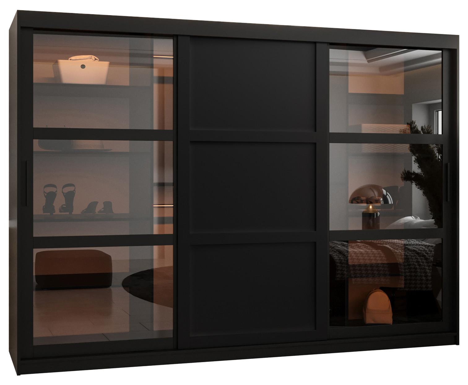 Wohnli Möbelsuche - SCHWEBETÜRENSCHRANK 200/250/62 3-türig