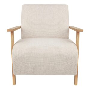 wohnli-moebel-suche-800000717770-1 SESSEL Helles Beige Lesja Textil Beliani Möbel > Sessel > Polstersessel Beige
