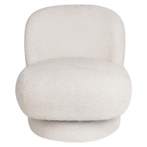 wohnli-moebel-suche-800000717927-1 SESSEL Cremeweiß Aylo Textil Beliani Möbel > Sessel > Polstersessel Weiß