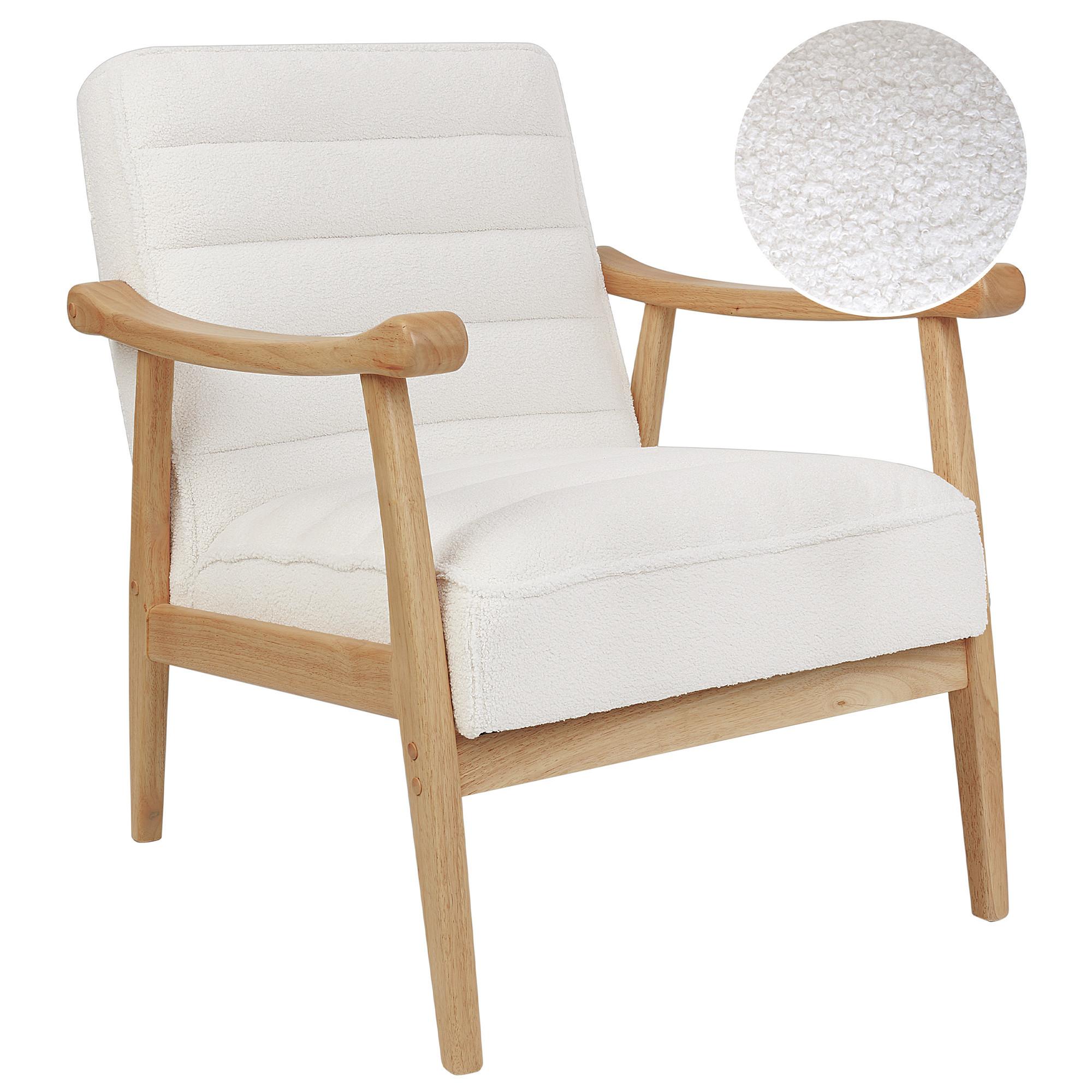 wohnli-moebel-suche-800000717947 Wohnli Möbelsuche - SESSEL Bouclé Cremeweiß Leknes
