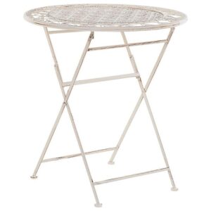 wohnli-moebel-suche-800000718217 Wohnli Möbelsuche - GARTENTISCH Metall Beige Trieste