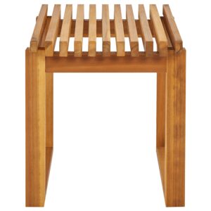 wohnli-moebel-suche-800000718225-1 GARTENTISCH 40/40 cm Massivholz Heller Holzfarbton Bellano Holz Beliani Garten & Outdoor > Gartenmöbel > Gartentische Braun