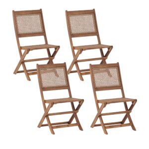 wohnli-moebel-suche-800000718246 Wohnli Möbelsuche - GARTENSTUHL 4er-Set Heller Holzfarbton Paraggi