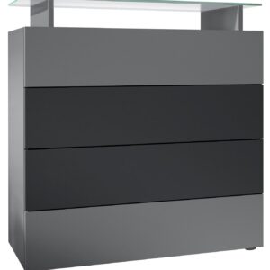 wohnli-moebel-suche-800000719808 Wohnli Möbelsuche - KOMMODE Pavos Anthrazit matt / Schwarz matt
