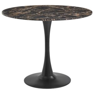 wohnli-moebel-suche-800000719856 Wohnli Möbelsuche - ESSTISCH Marmor Optik schwarz/gold 90 cm Boca