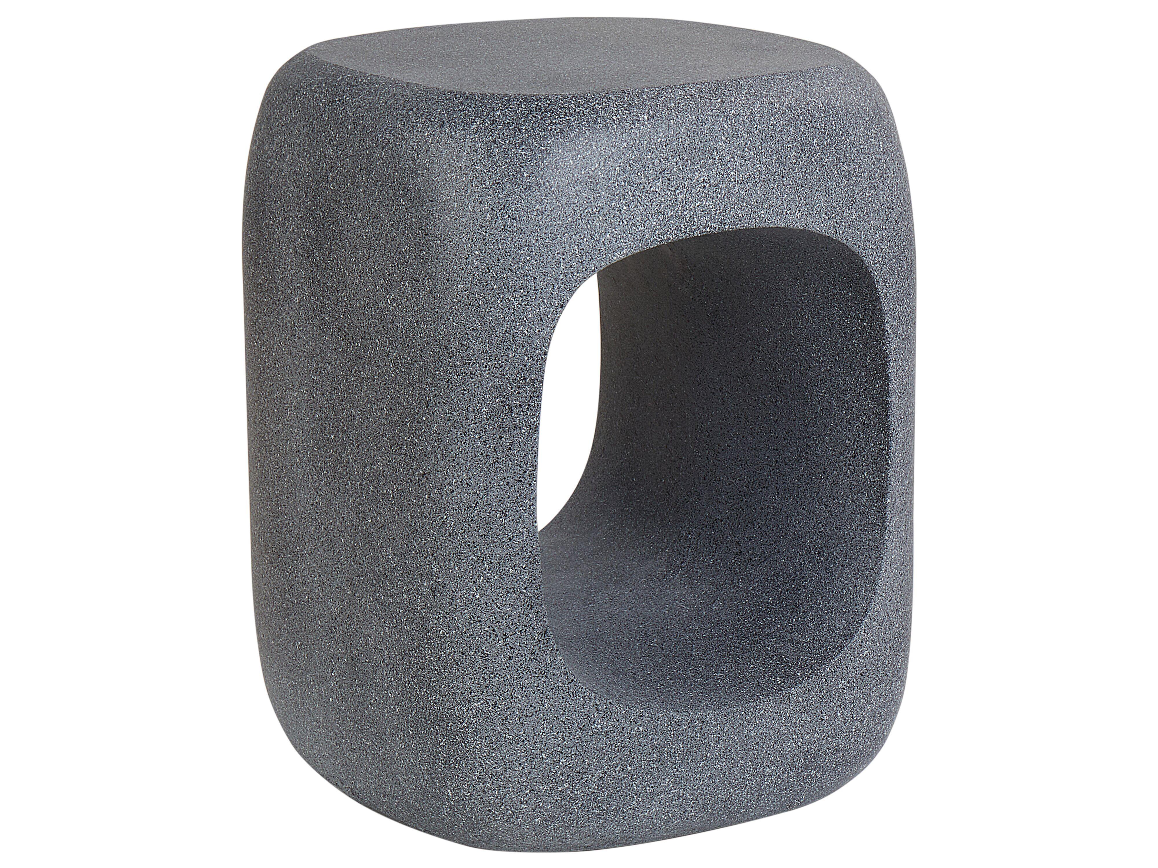 wohnli-moebel-suche-800000719898 Wohnli Möbelsuche - BEISTELLTISCH Beton Marmor Optik grau 33/33 cm Pelmo
