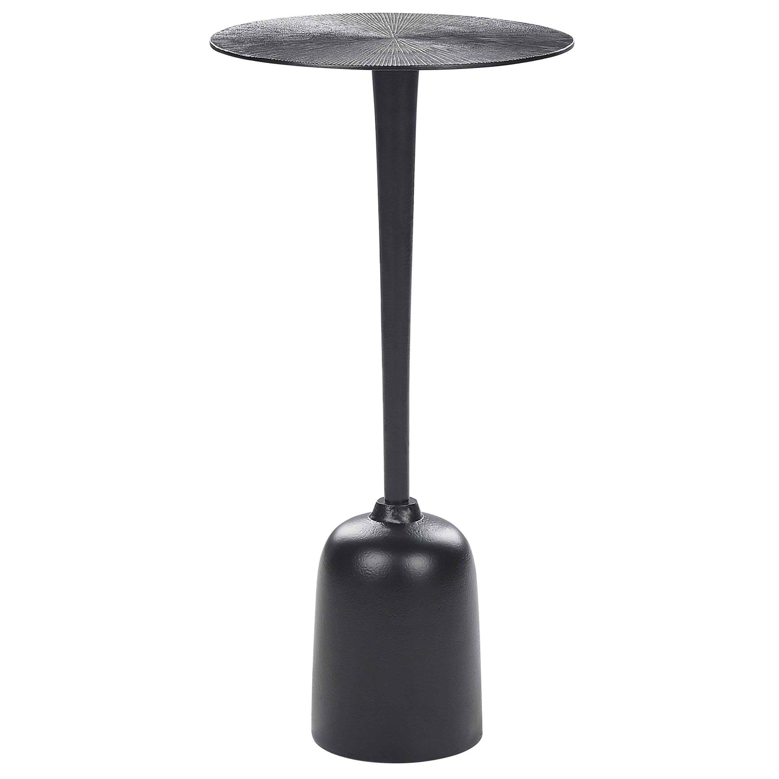 wohnli-moebel-suche-800000719899 Wohnli Möbelsuche - BEISTELLTISCH Aluminium schwarz rund 30 cm Selwyn