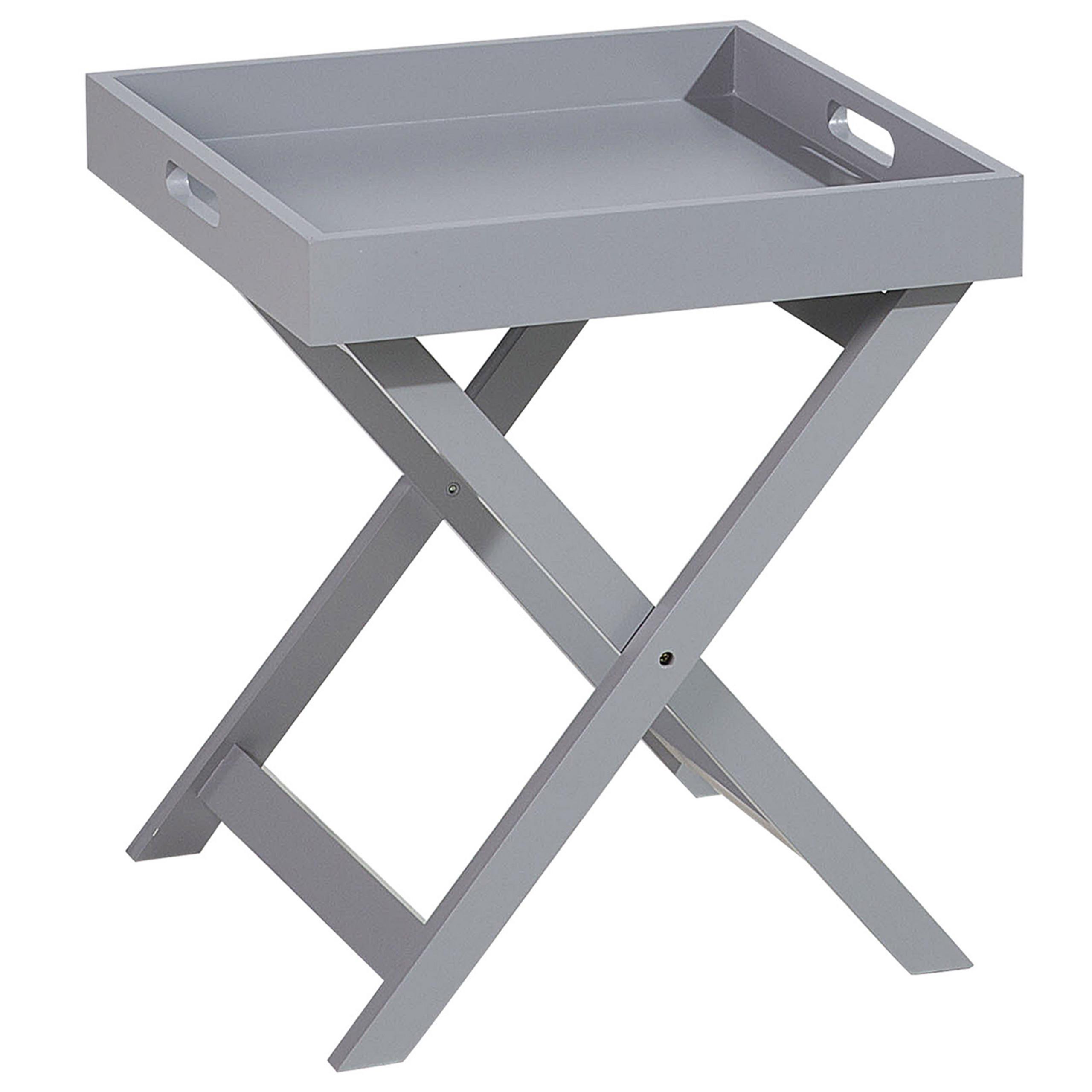 wohnli-moebel-suche-800000719934 Wohnli Möbelsuche - COUCHTISCH grau quadratisch 40/40 cm Chester