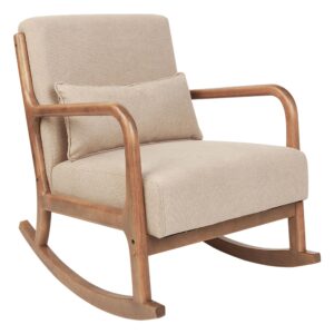 wohnli-moebel-suche-800000719990 Wohnli Möbelsuche - SCHAUKELSESSEL Stoff Beige Skovde