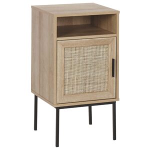 wohnli-moebel-suche-800000720014 Wohnli Möbelsuche - NACHTTISCH Rattan heller Holzfarbton Pasco