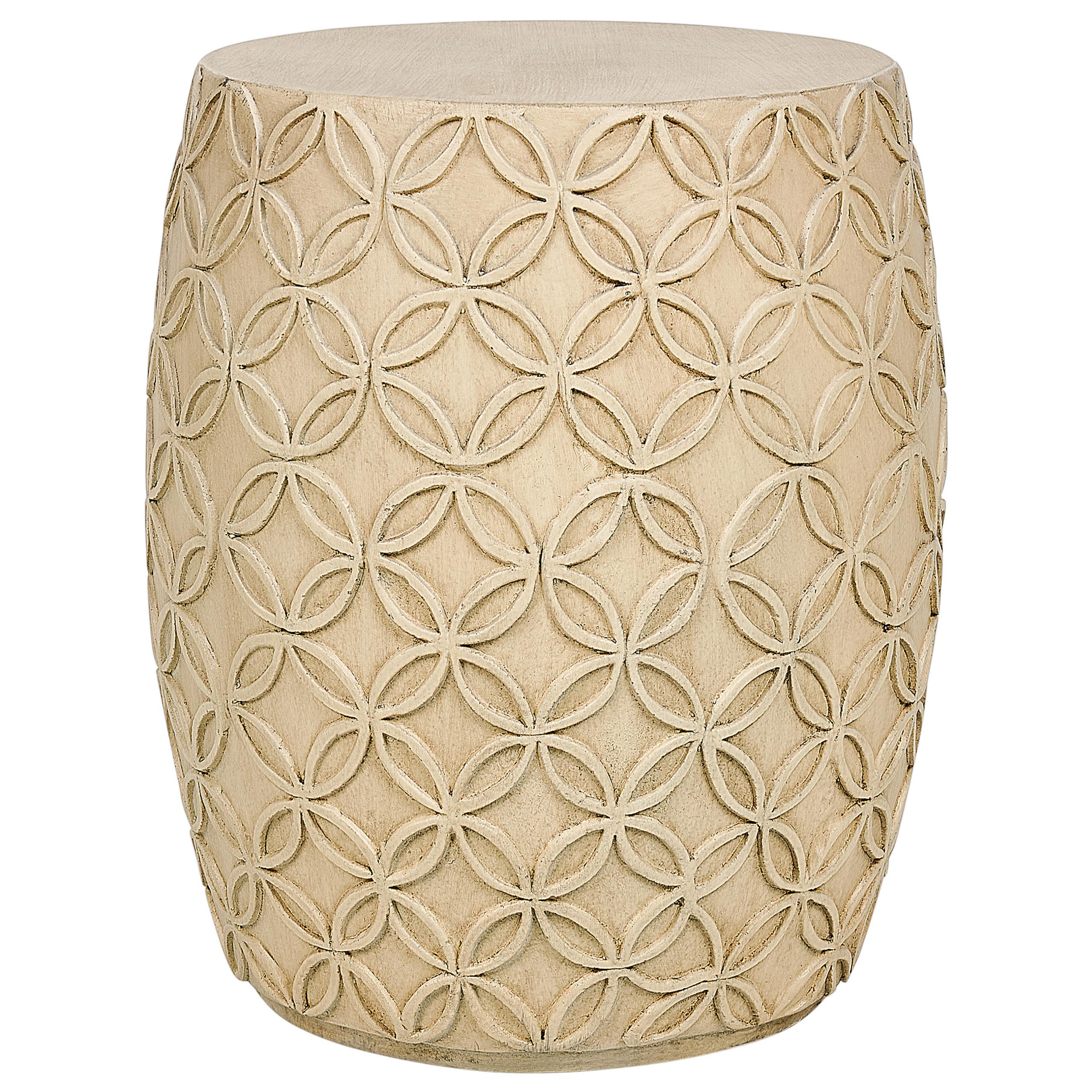 wohnli-moebel-suche-800000720060 Wohnli Möbelsuche - BEISTELLTISCH Beton hellbeige rund 33 cm Zogno