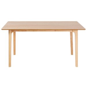 wohnli-moebel-suche-800000720112-1 ESSTISCH Holz hellbraun 160/90 cm Delmas Holzwerkstoff Beliani Möbel > Tische > Esstische Braun