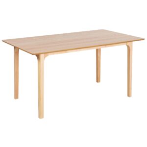 Wohnli Möbelsuche - ESSTISCH Holz hellbraun 160/90 cm Delmas