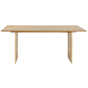 wohnli-moebel-suche-800000720122-1 ESSTISCH 180/90 cm Helles Holz Moora Holzwerkstoff Beliani Möbel > Tische > Esstische Braun