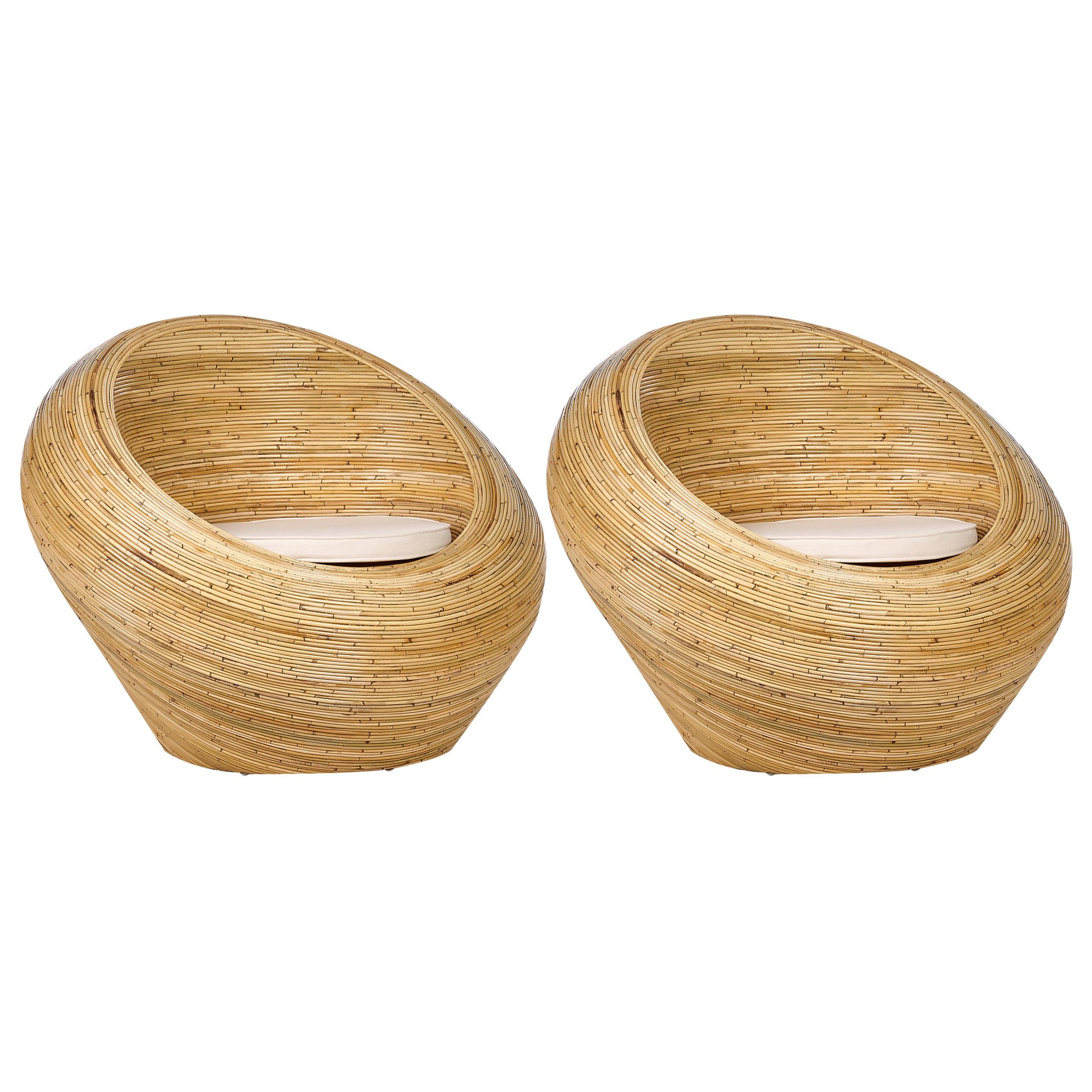 wohnli-moebel-suche-800000721034 Wohnli Möbelsuche - GARTENSTUHL 2er-Set Rattan Natürlich Maiori