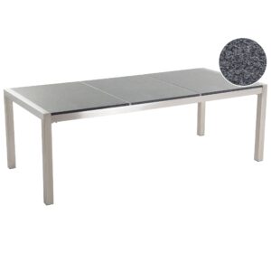 wohnli-moebel-suche-800000721521 Wohnli Möbelsuche - GARTENTISCH Edelstahl/Granit grau poliert 220/100 cm Grosseto