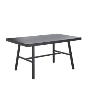 wohnli-moebel-suche-800000721702 Wohnli Möbelsuche - GARTENTISCH Aluminium schwarz 150/90 cm Canetto